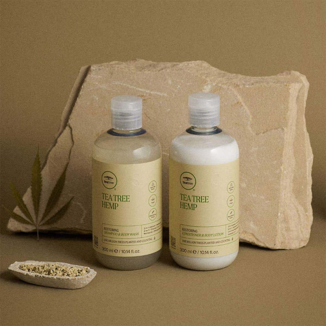 Paul Mitchell Tea Tree Hemp Restoring Shampoo And Body Wash 1000 ml
