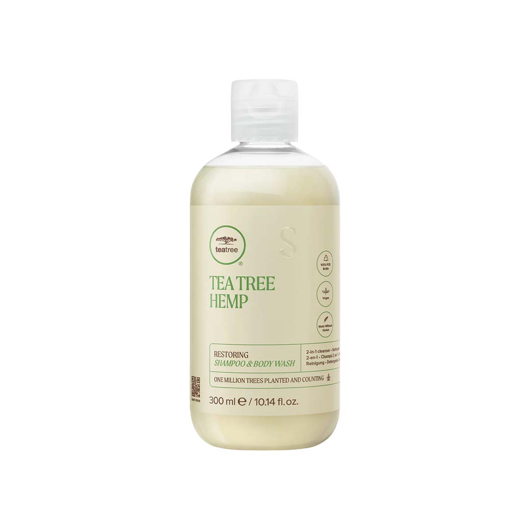 Paul Mitchell Tea Tree Hemp Restoring Shampoo And Body Wash 300 ml