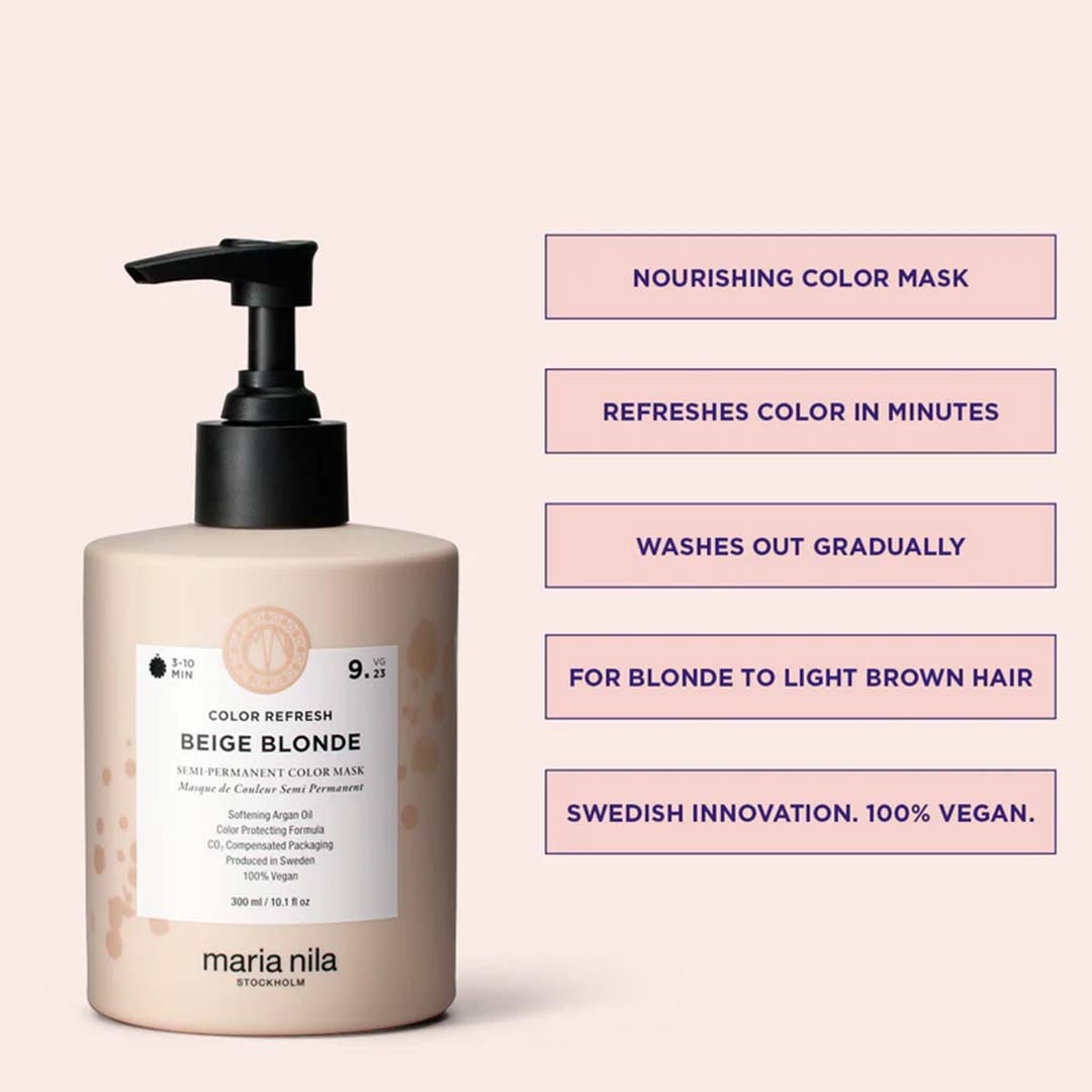Maria Nila Color Refresh 9.23 Beige Blonde 300 ml
