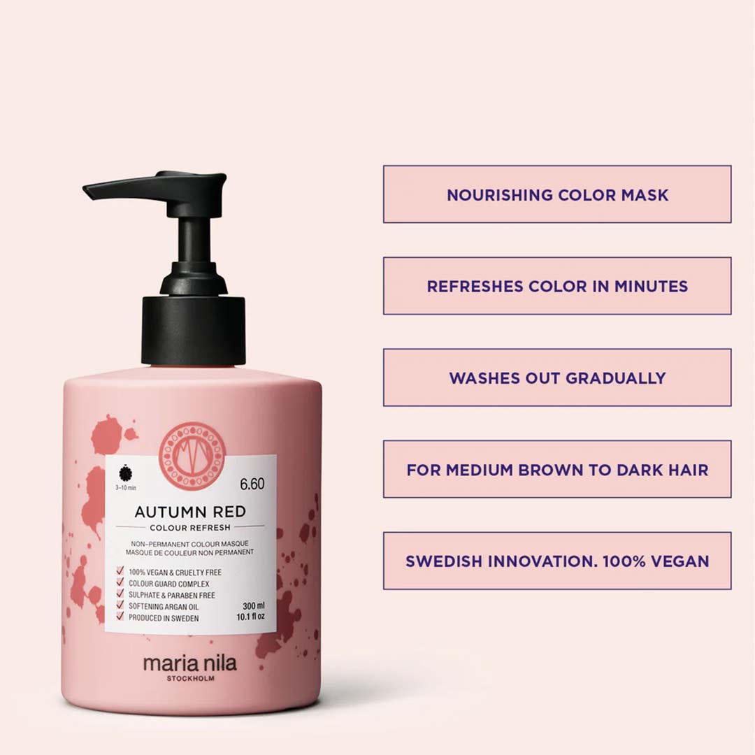 Maria Nila Color Refresh 6.60 Autumn Red 100 ml