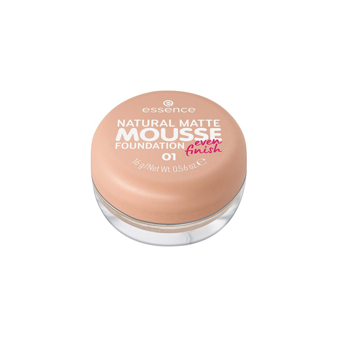 Essence Natural Matte Mousse Foundation 01 16g