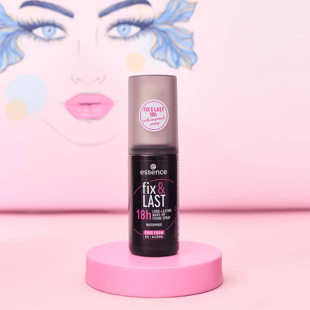 Essence Fix & Last 18H Long-Lasting Make-Up Fixing Spray 50 ml