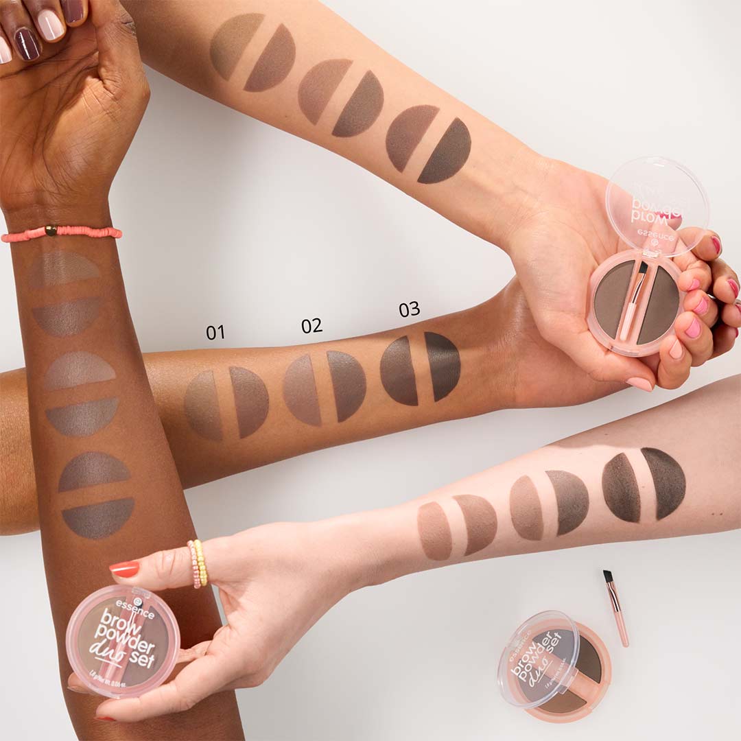 Essence Brow Powder Duo Set 03 1.8g