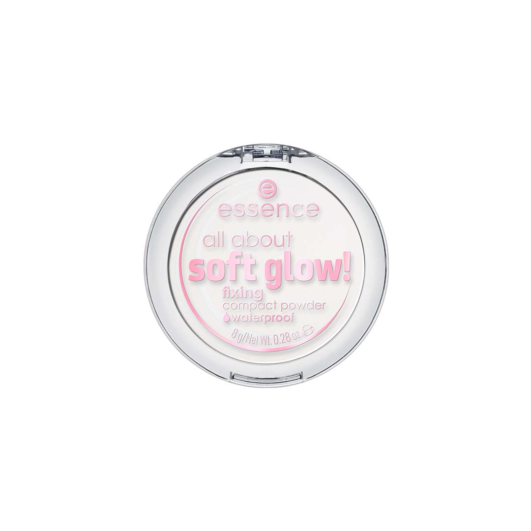 Essence All About Soft Glow! Fixing Compact Powder Waterproof 8g