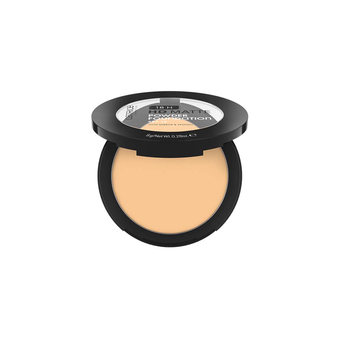 Catrice 18H Hd Matte Powder Foundation 030W 8g