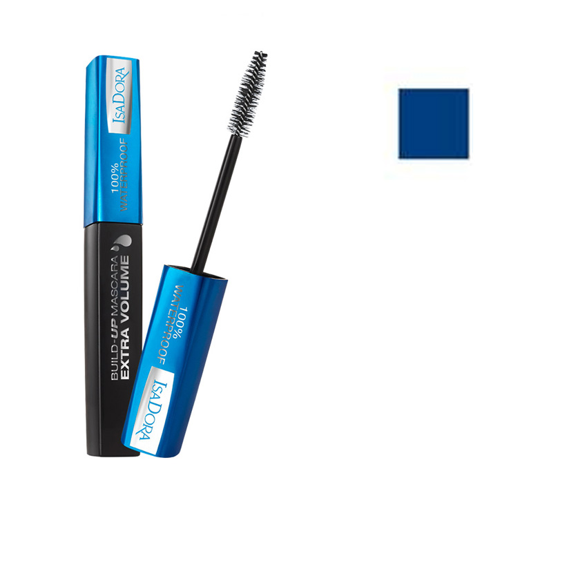 IsaDora Build Up Mascara Extra Volume Waterproof Dark Blue 23 12 ml