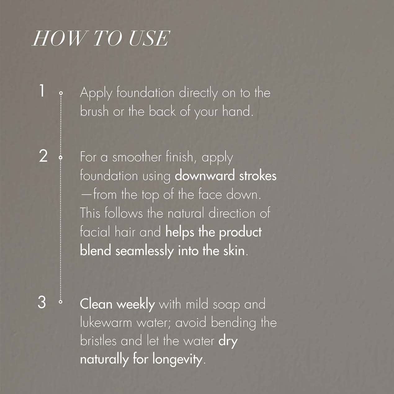 Sweed Foundation Brush