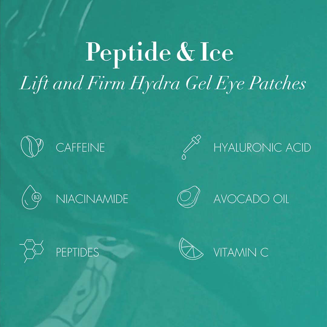 Sweed Peptide & Ice - Lift & Firm Hydra Gel Eye Patches 100g