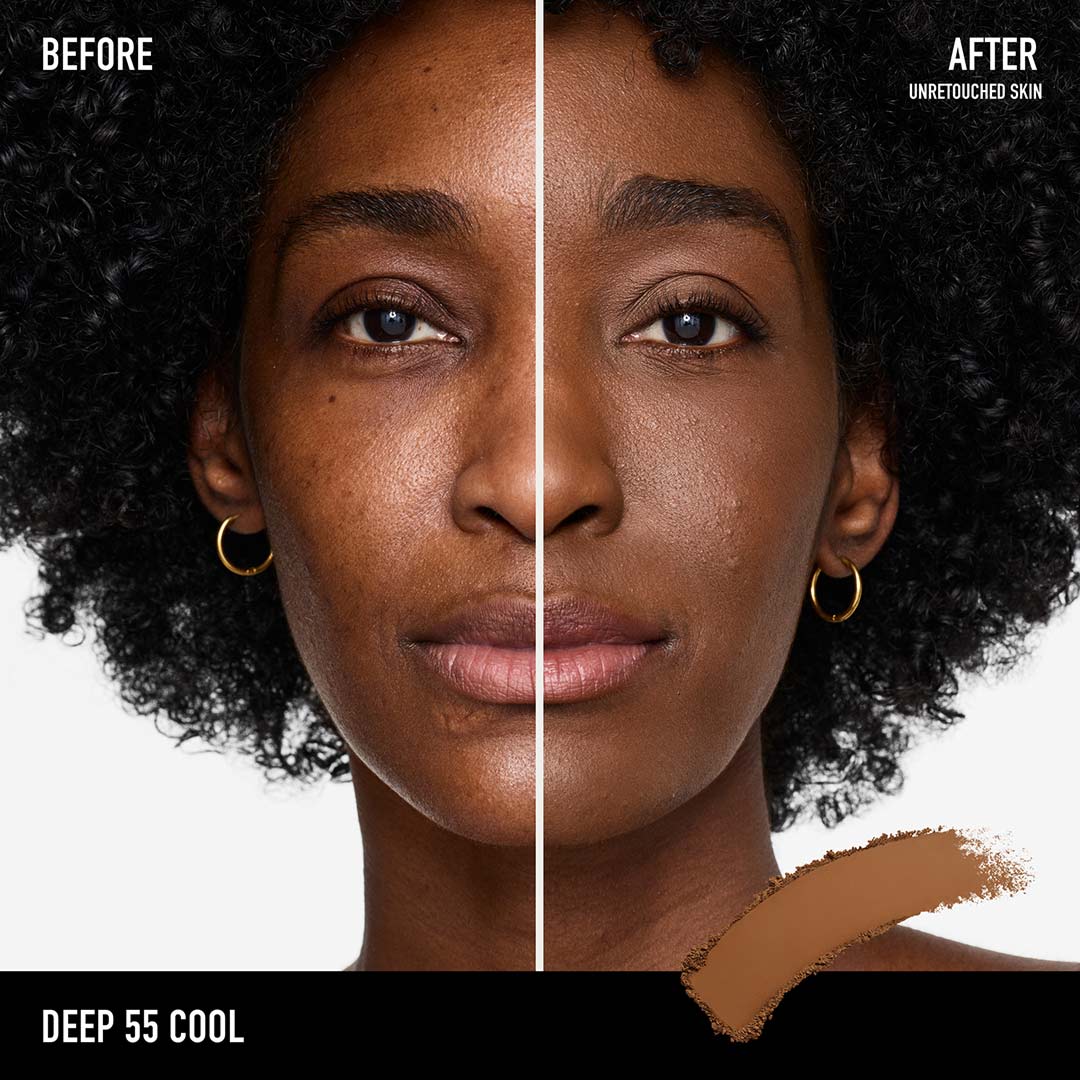 Bareminerals Barepro 24H Skin-Perfecting Pressed Powd Deep 55 Cool 8g