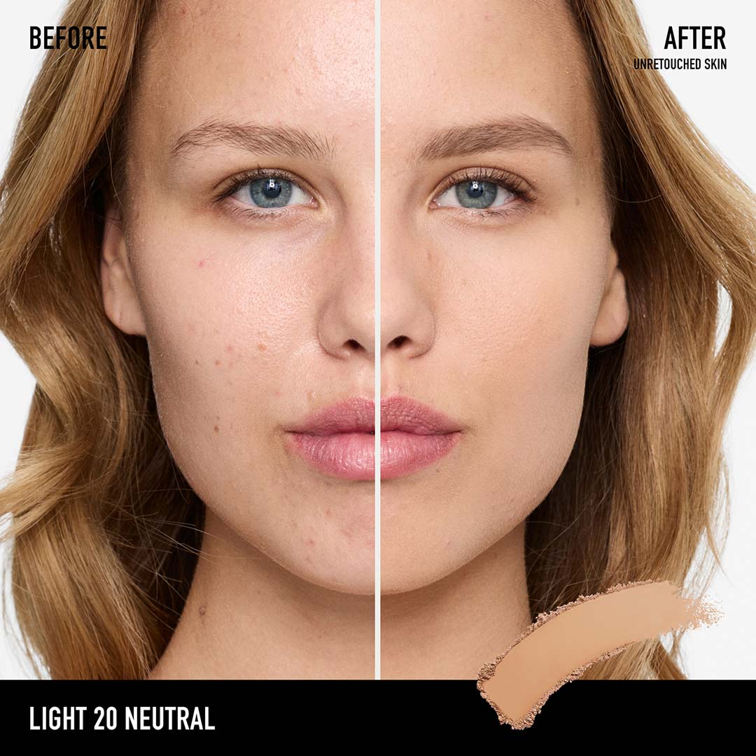 Bareminerals Barepro 24H Skin-Perfecting Pressed Powd Light 20 Neutral 8g