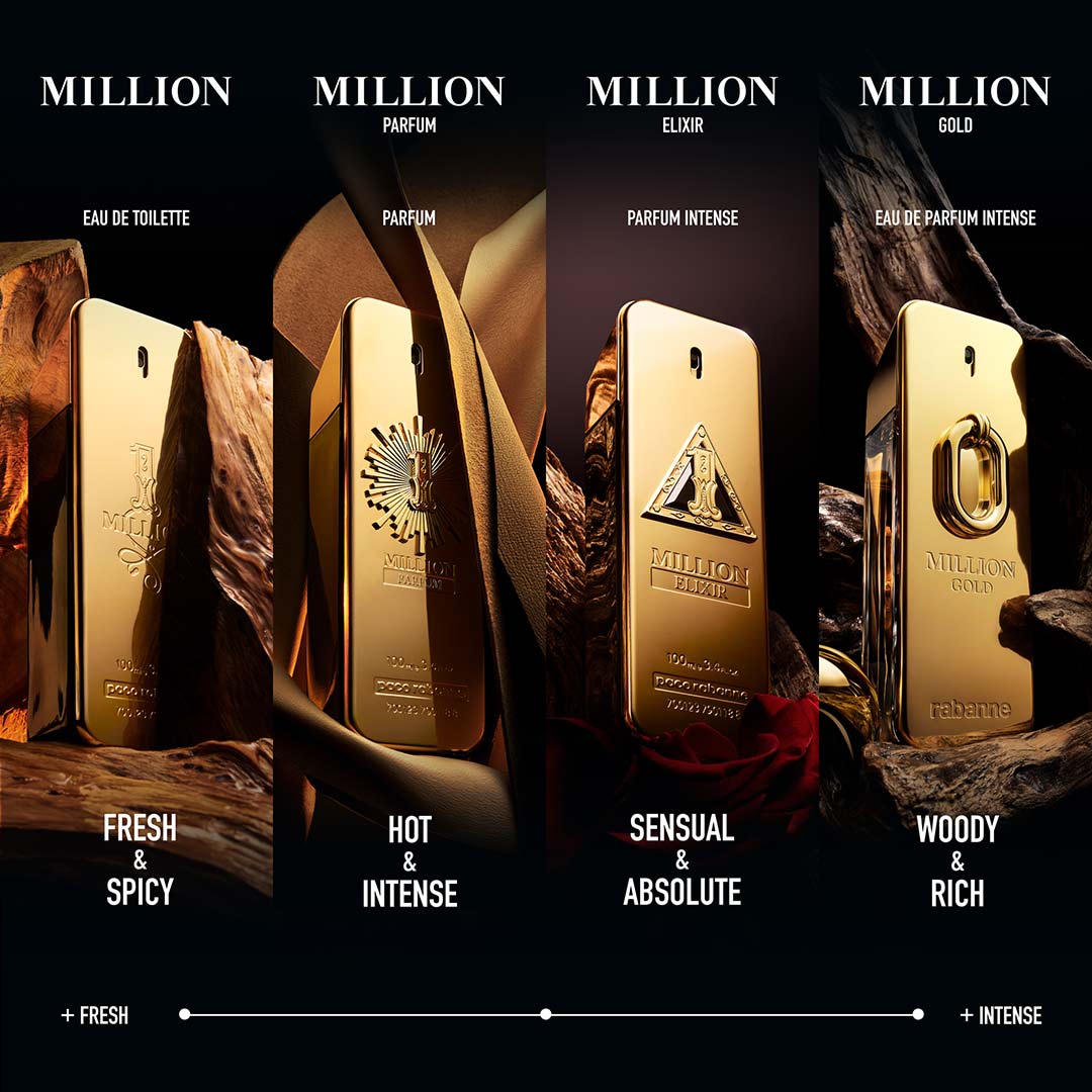 Rabanne Million Gold For Him Parfum 200 ml