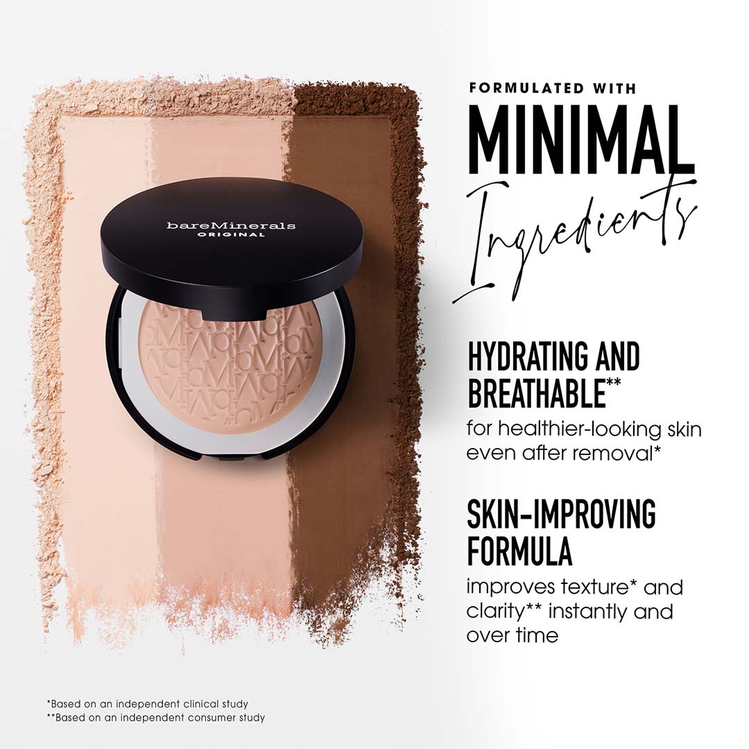Bareminerals Original Pressed Powder Foundation Golden Ivory 07 8 ml