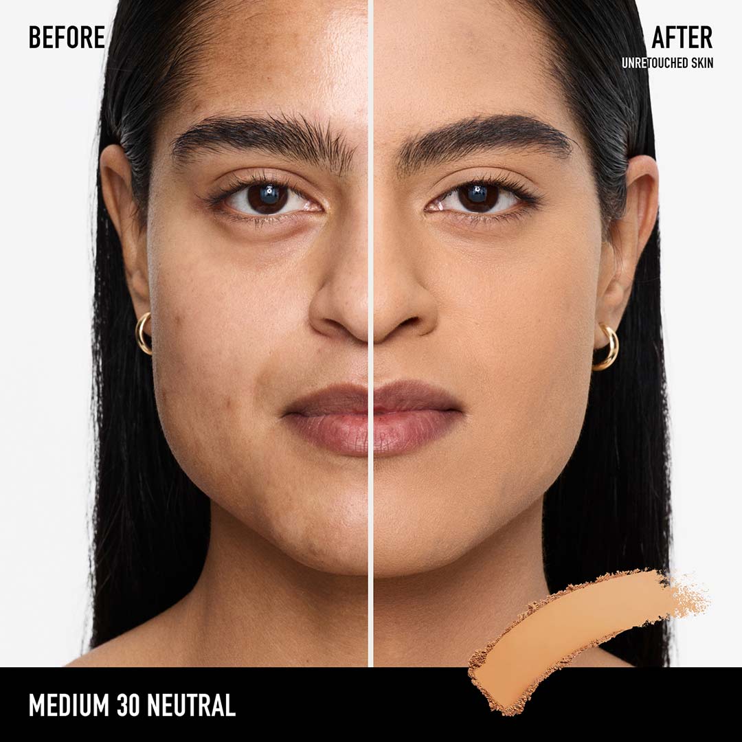 Bareminerals Barepro 24H Skin-Perfecting Pressed Powd Medium 30 Warm 8g
