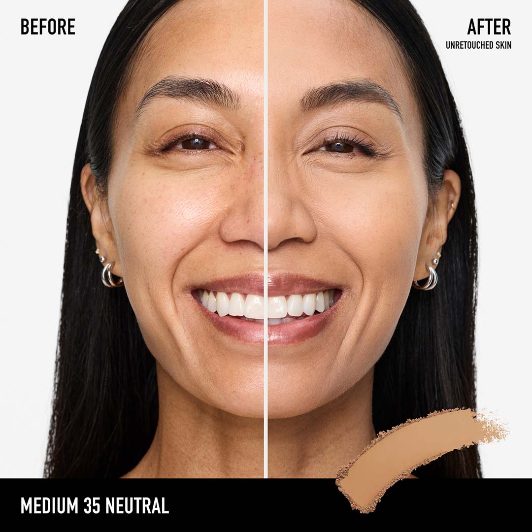 Bareminerals Barepro 24H Skin-Perfecting Pressed Powd Medium 35 Neutral 8g