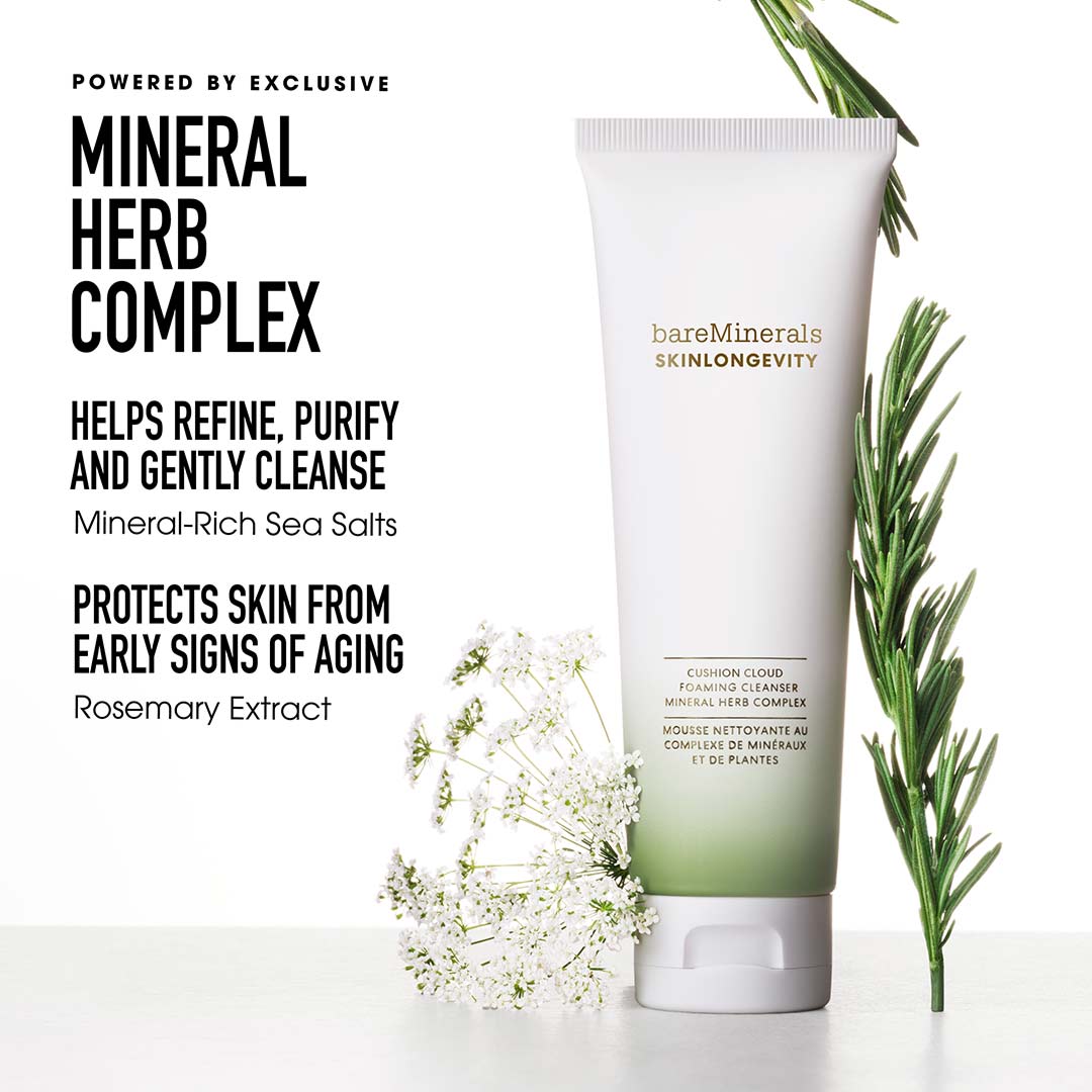Bareminerals Skinlongevity Cushion Cloud Foaming Cleanser 120 ml