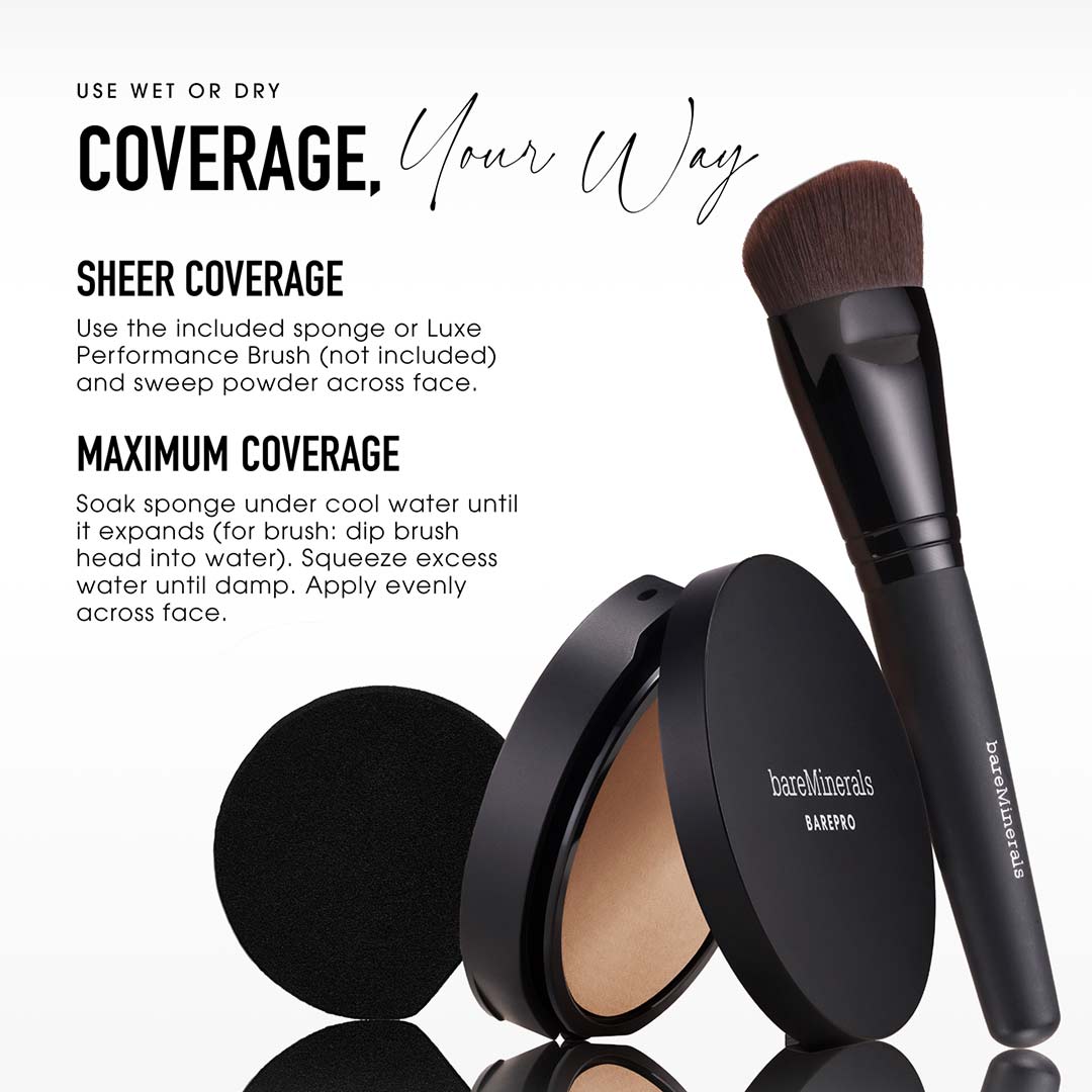 Bareminerals Barepro 24H Skin-Perfecting Pressed Powd Deep 50 Neutral 8g