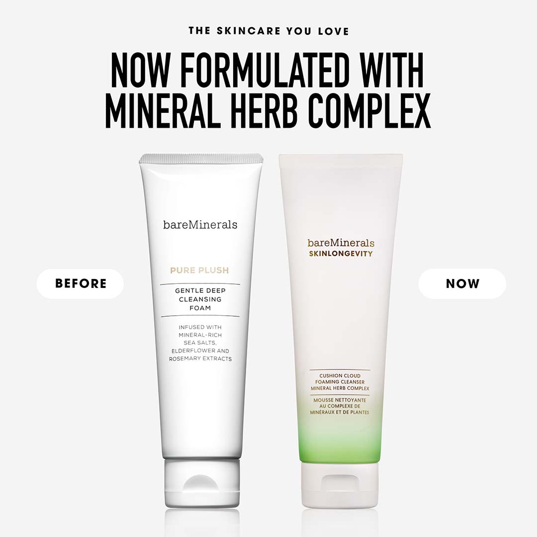 Bareminerals Skinlongevity Cushion Cloud Foaming Cleanser 120 ml