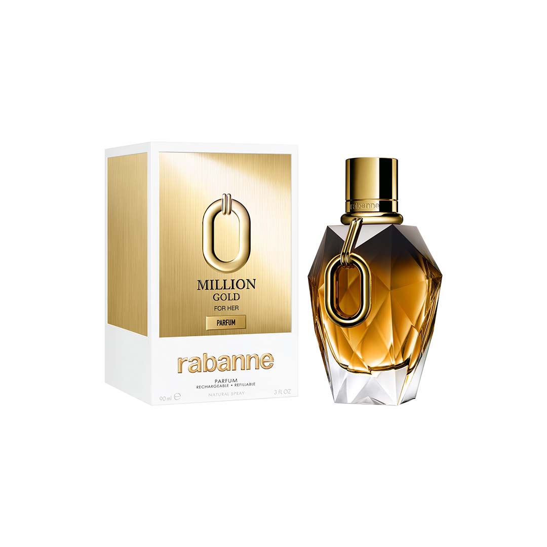 Rabanne Million Gold For Her Parfum Refillable 90 ml