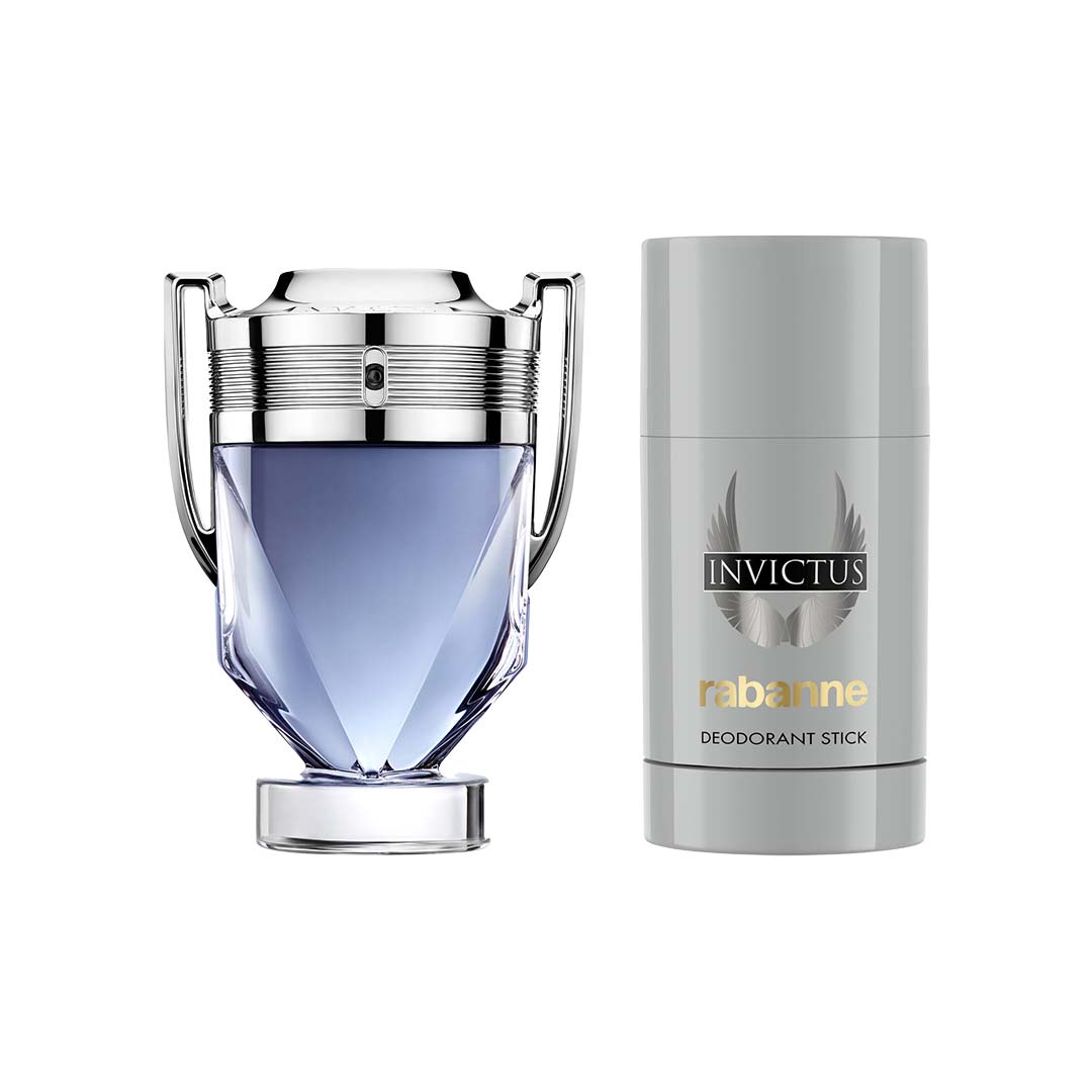 Rabanne Invictus Edt + Deo Stick 50+75 ml