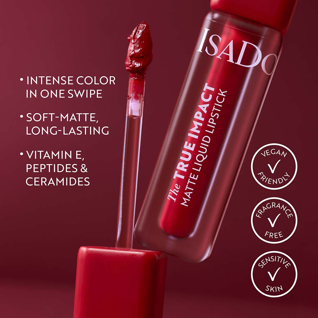 Isadora True Impact Matte Liquid Lipstick 06 Confident