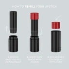 Isadora Perfect Moisture Lipstick 230 Blackberry Mood 4g