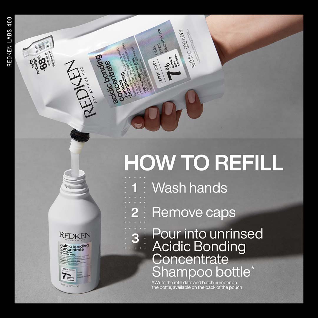 Redken Acidic Bonding Concentrate Shampoo Refill 500 ml