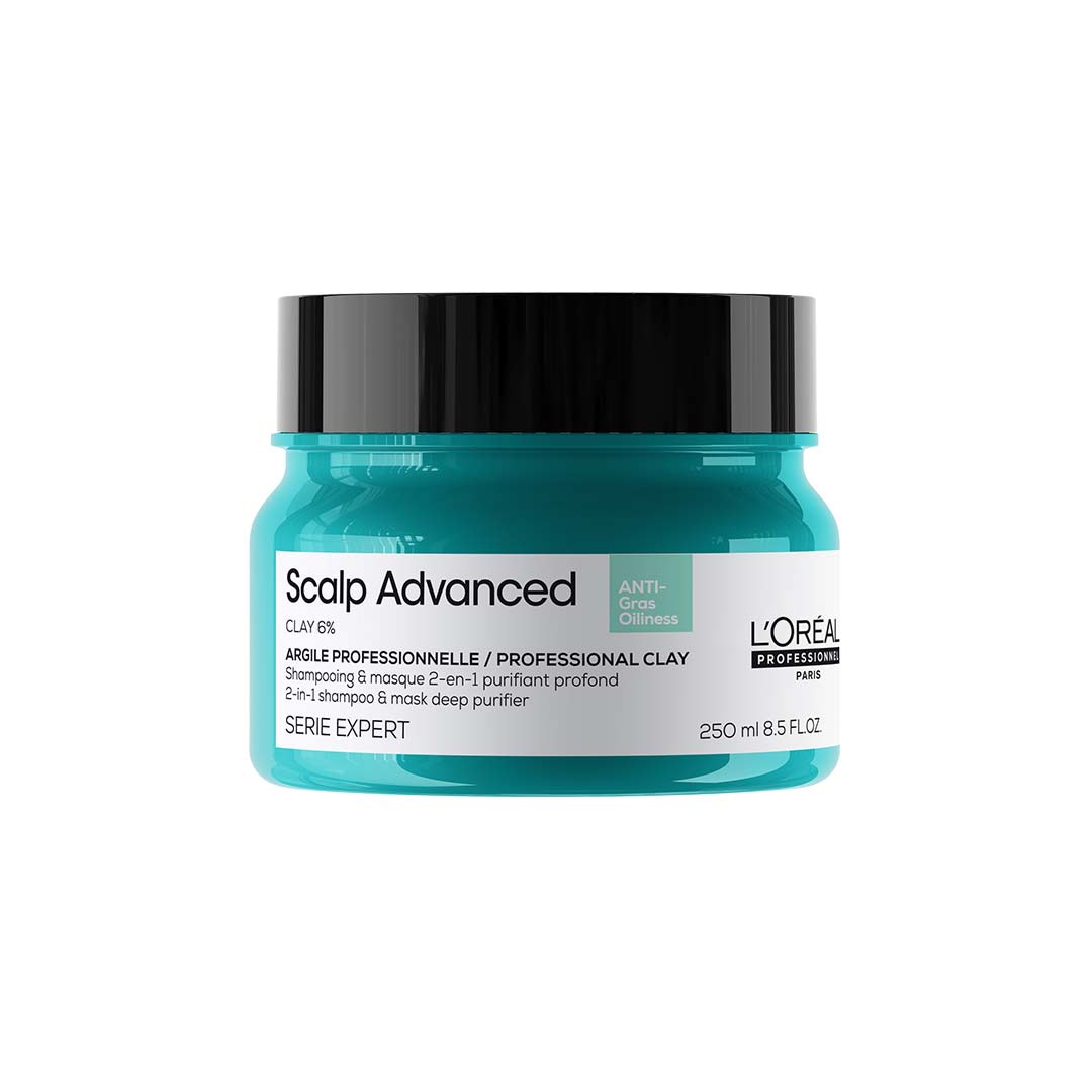 L'Oréal Professionnel Scalp Advanced Anti-Oiliness 2-In-1 Deep Purifying Clay 250 ml