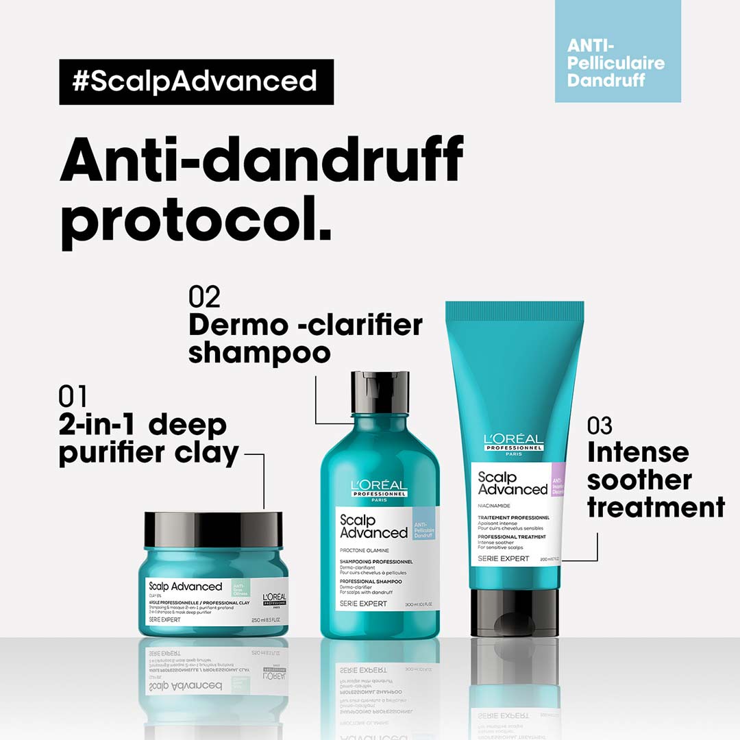 L´Oréal Professionnel Scalp Advanced Anti-Dandruff Shampoo 300 ml