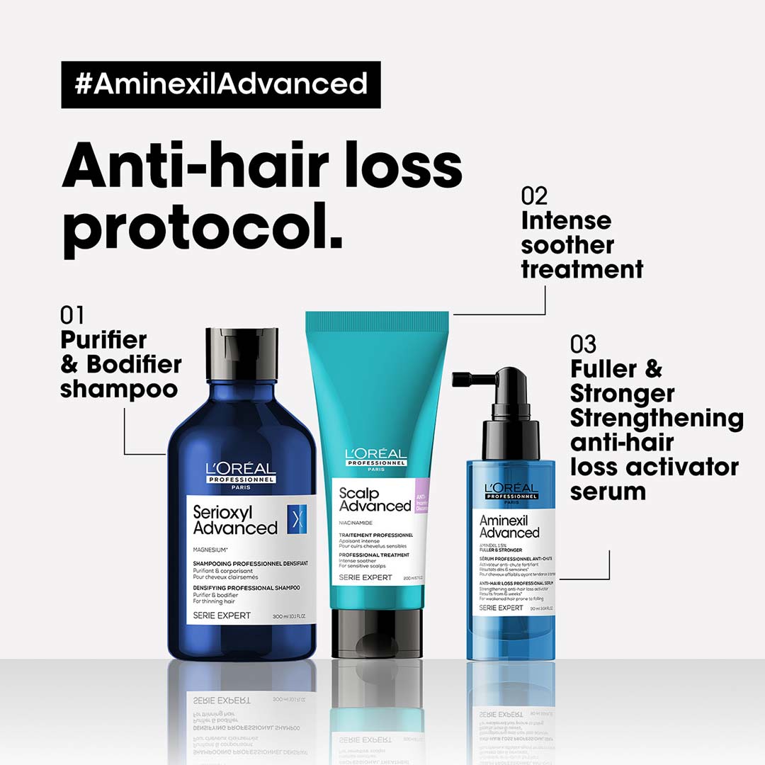 L'Oréal Professionnel Aminexil Advanced Strengthening Anti-Hair Loss Activator Serum 90 ml