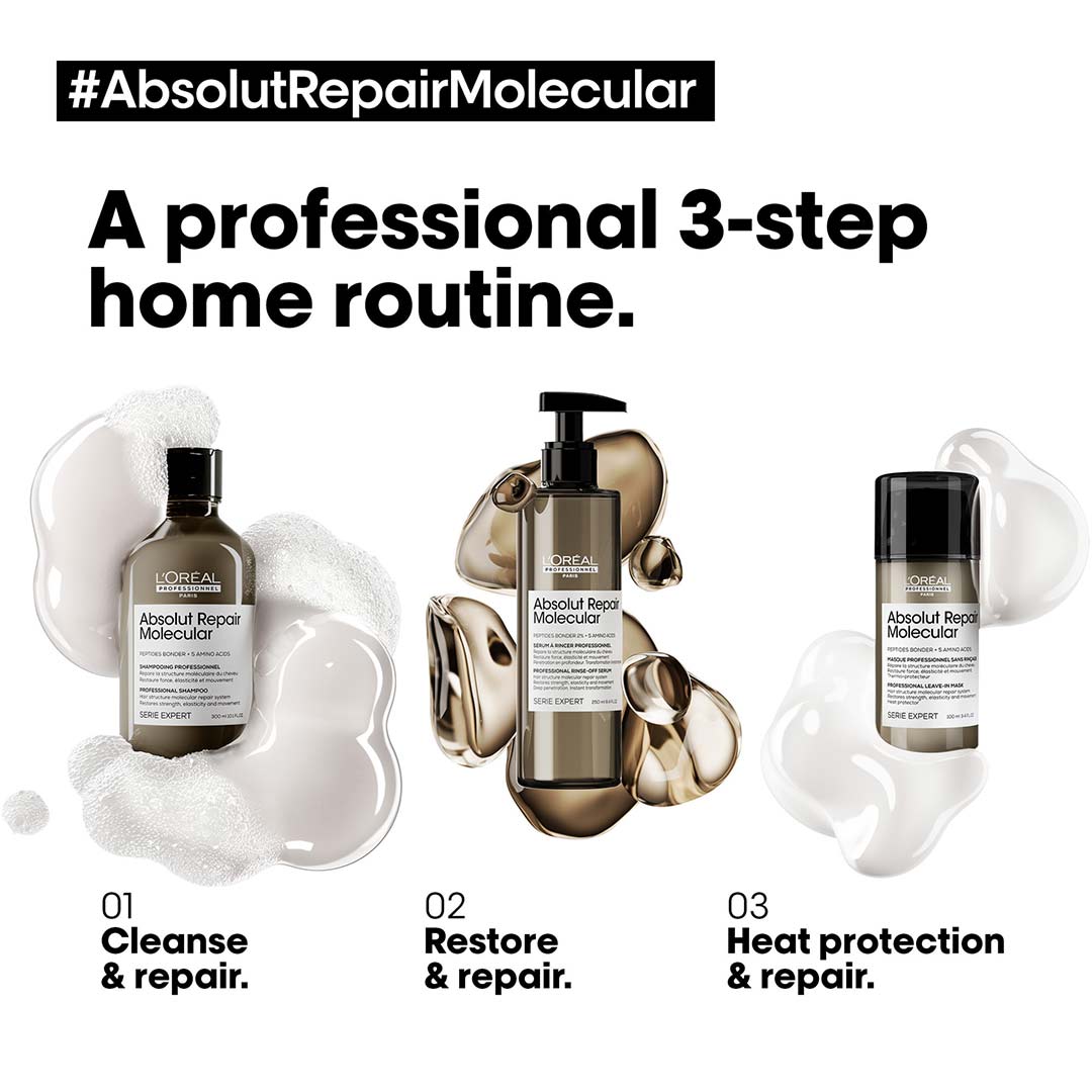 L'Oréal Professionnel Absolut Repair Molecular Shampoo 300 ml