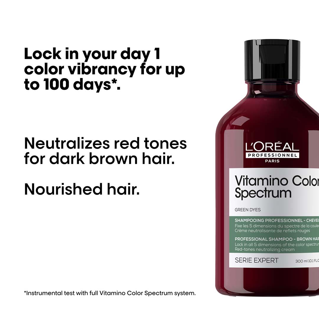 Loreal Professionnel Vitamino Color Spectrum Green Shampoo 300 ml