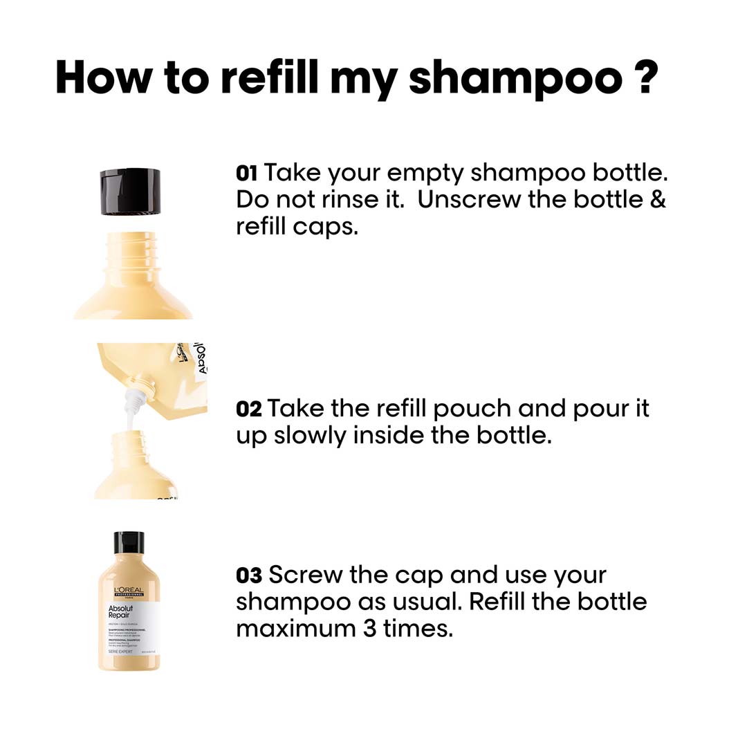 L´Oréal Professionnel Absolut Repair Gold Shampoo Refill 500 ml