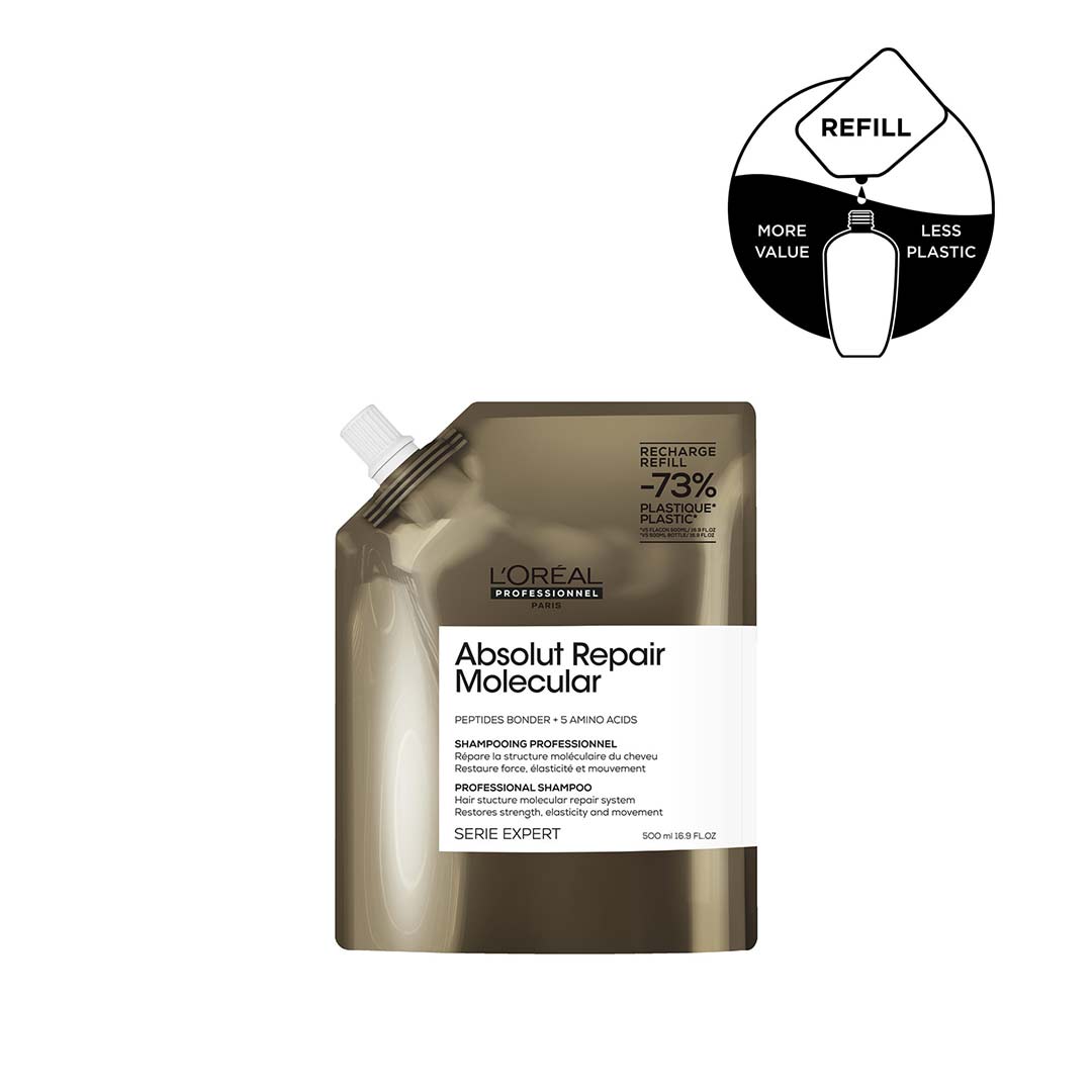 L'Oréal Professionnel Absolut Repair Molecular Shampoo Refill 500 ml