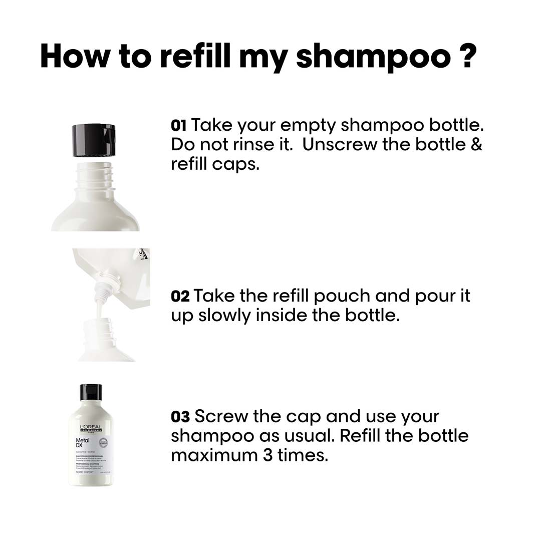 L´Oréal Professionnel Metal Dx Shampoo Refill 500 ml