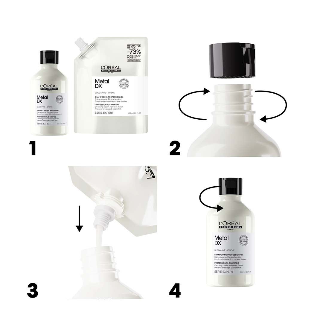 L´Oréal Professionnel Metal Dx Shampoo Refill 500 ml