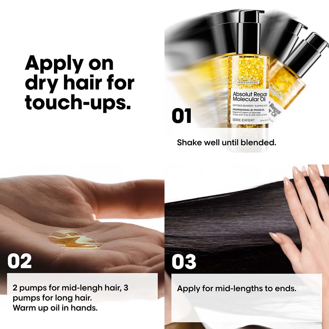 L´Oréal Professionnel Absolut Repair Molecular Bi-Phase Oil Mini 30 ml