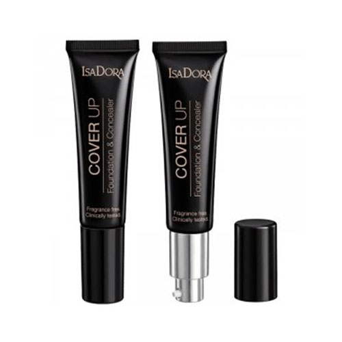 IsaDora Cover Up Foundation And Concealer Toffee Cover 69 35 ml