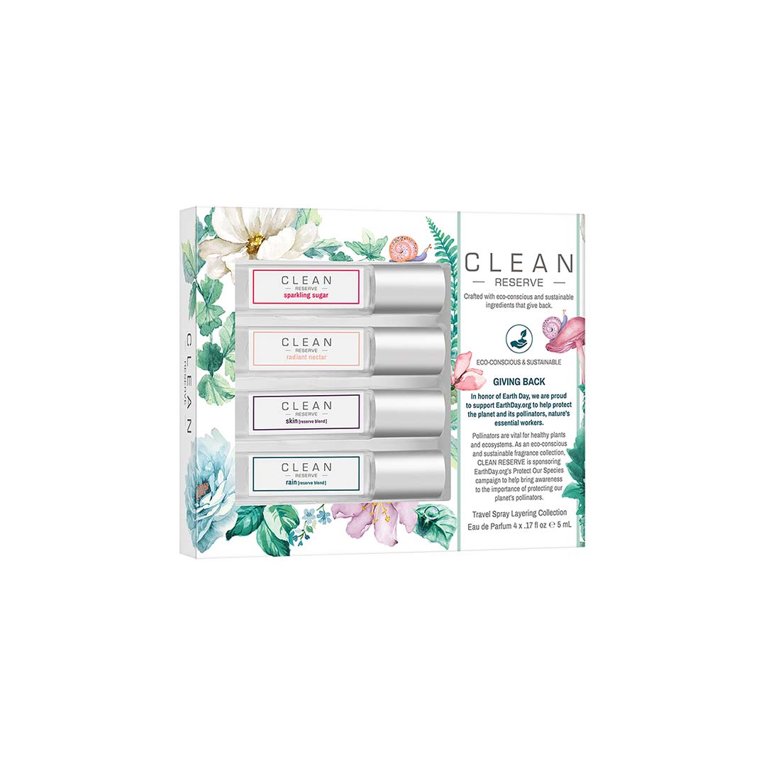 Clean Reserve Spring Layering Collection EdP Gift Set 4 x 5 ml