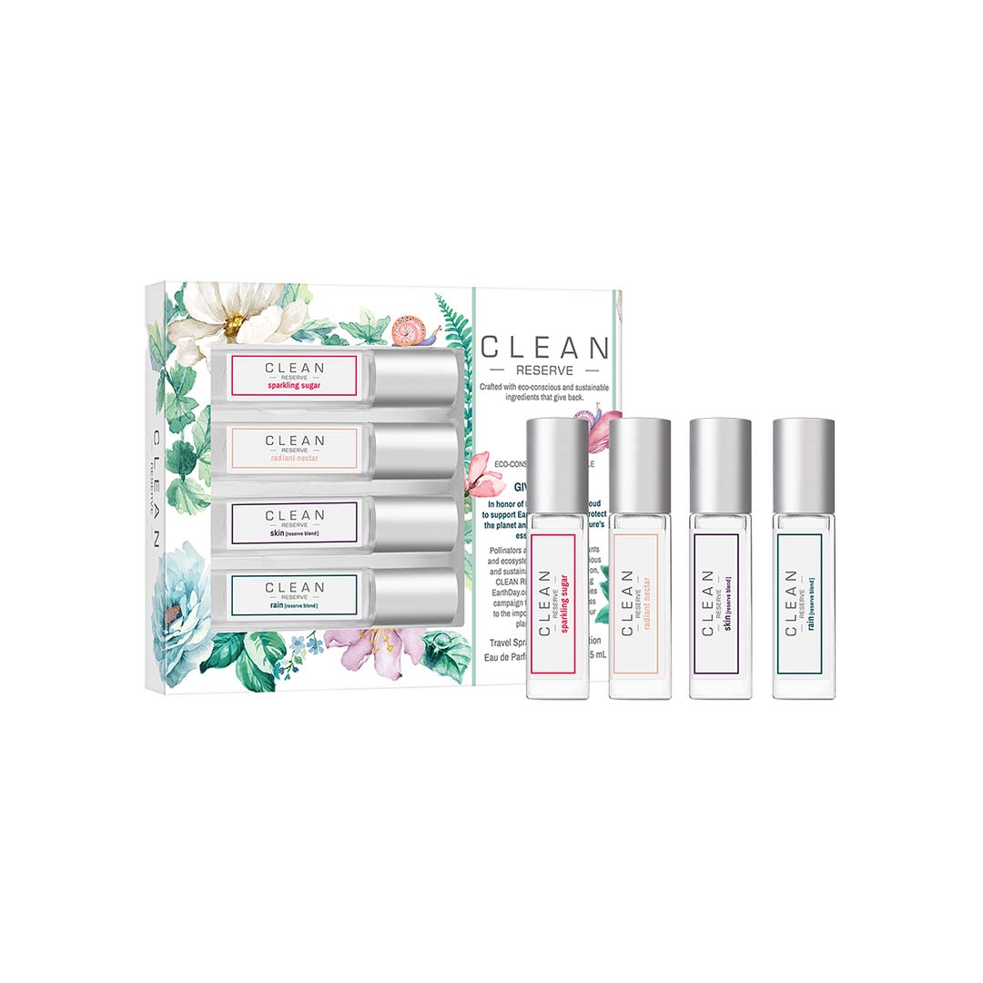 Clean Reserve Spring Layering Collection EdP Gift Set 4 x 5 ml