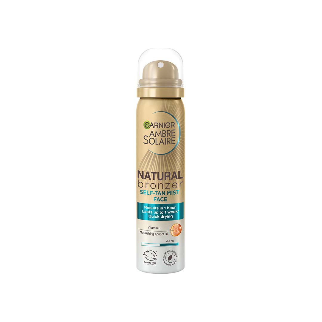 Garnier Ambre Solaire Natural Bronzer Self Tan Mist Face 75 ml