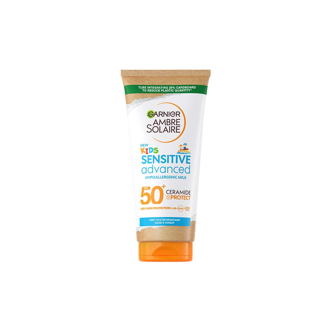 Garnier Ambre Solaire Sensitive Advanced Kids Hypoallergenic Face & Body Lotion Spf50+ 175 ml