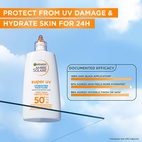 Garnier Ambre Solaire Super Uv Hyaluronic Acid Hydrating Fluid Spf50+ 40 ml