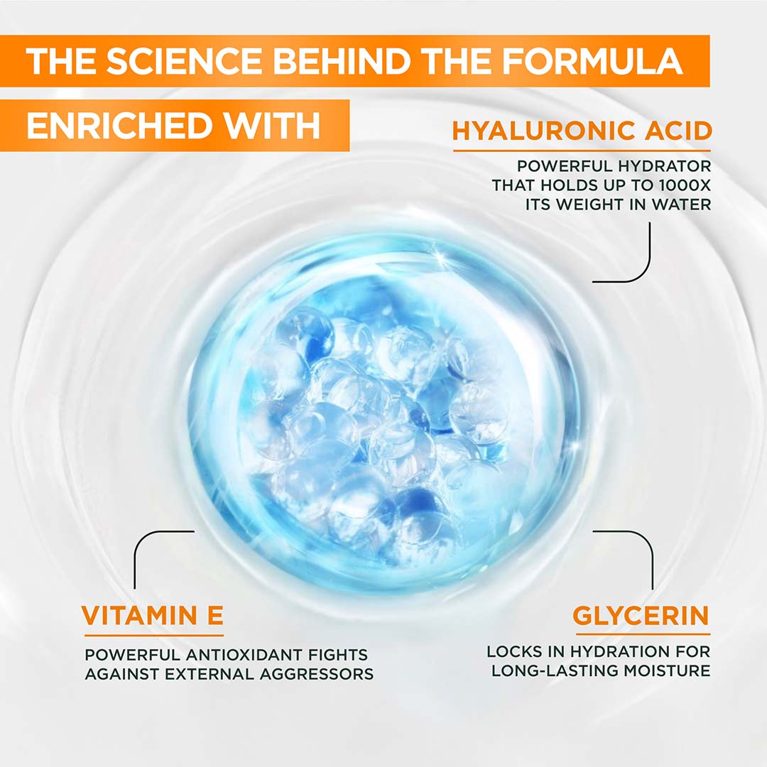 Garnier Ambre Solaire Super Uv Hyaluronic Acid Hydrating Fluid Spf50+ 40 ml