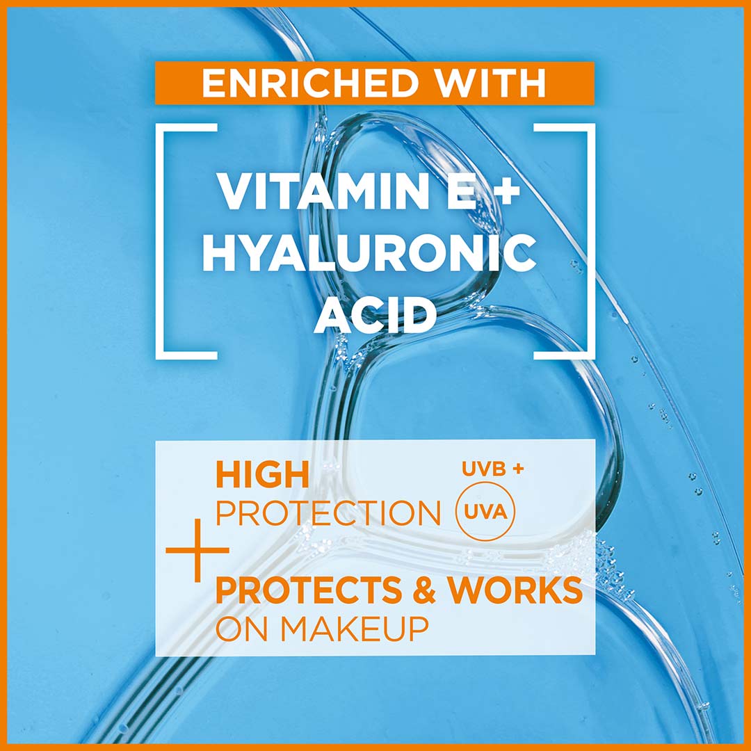 Garnier Ambre Solaire Super Uv Over Makeup Protection Mist With Hyaluronic Acid