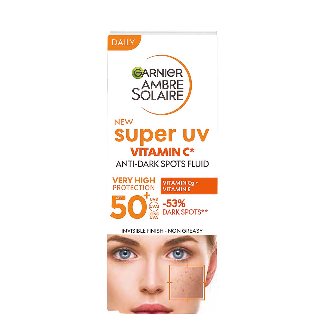 Garnier Ambre Solaire Super Uv Vitamin C Anti-Dark Spot Fluid Spf50+ 40 ml