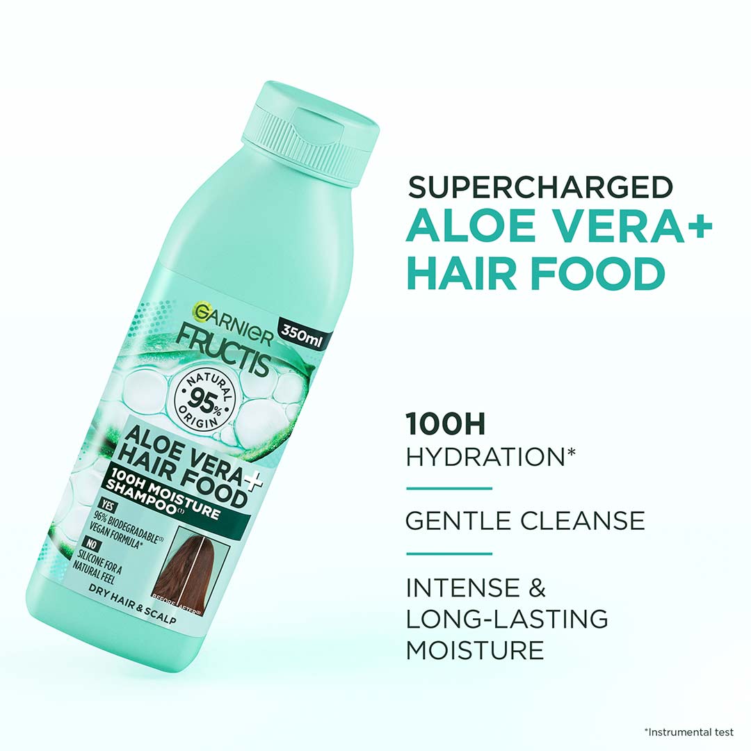 Garnier Fructis Hair Food Aloe Vera Shampoo 350 ml