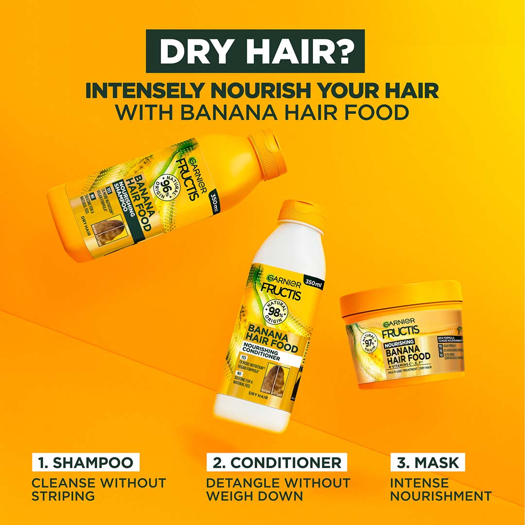Garnier Fructis Hair Food Banana Conditioner 350 ml