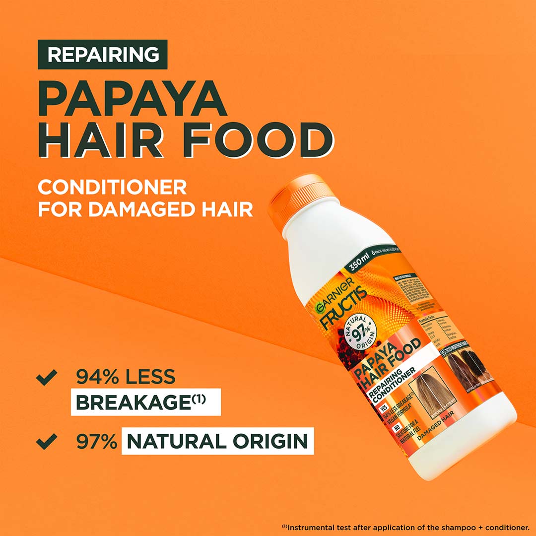 Garnier Fructis Hair Food Papaya Conditioner 350 ml
