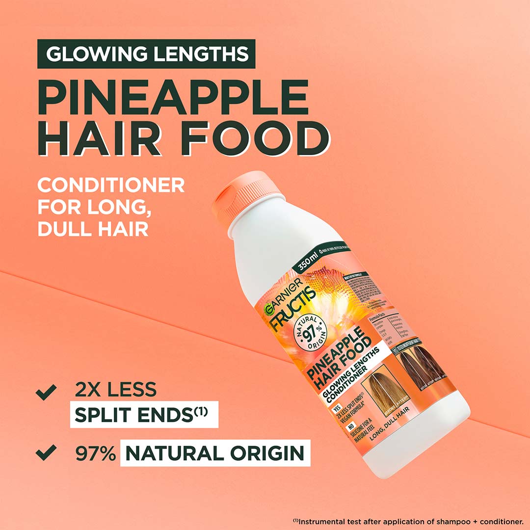 Garnier Fructis Hair Food Pineapple Conditioner 350 ml