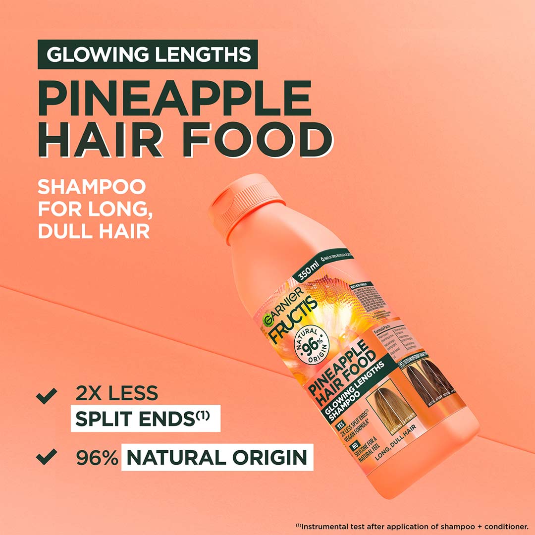 Garnier Fructis Hair Food Pineapple Shampoo 350 ml